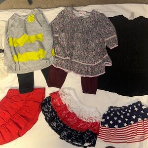 Girls Clothing Bundle - Various Colors